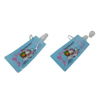 Envirnoment foldable / portable water pouch - Hello Kitty